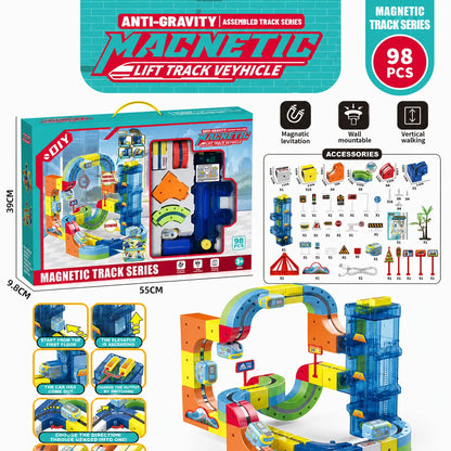 Magnetic Suspension Track Train Lifting Anti-gravity DIY Assembly Lift Railway Car 2026 New Educational Toys for Children Kids