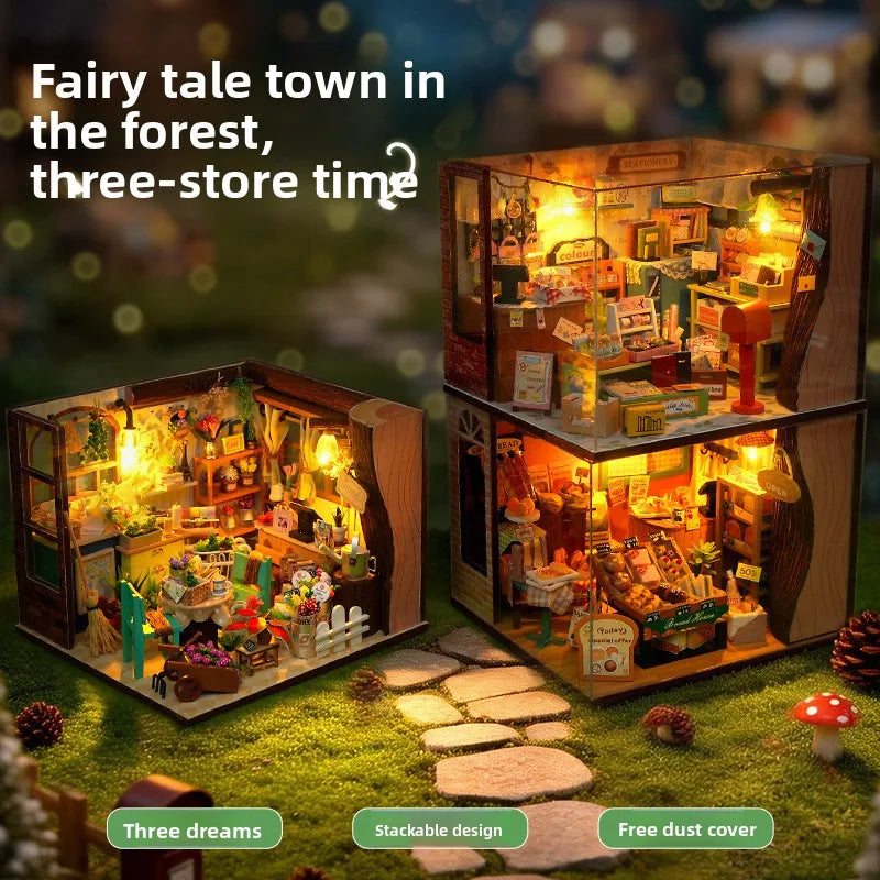 DIY small house series handmade creative model assembly toy creative decoration