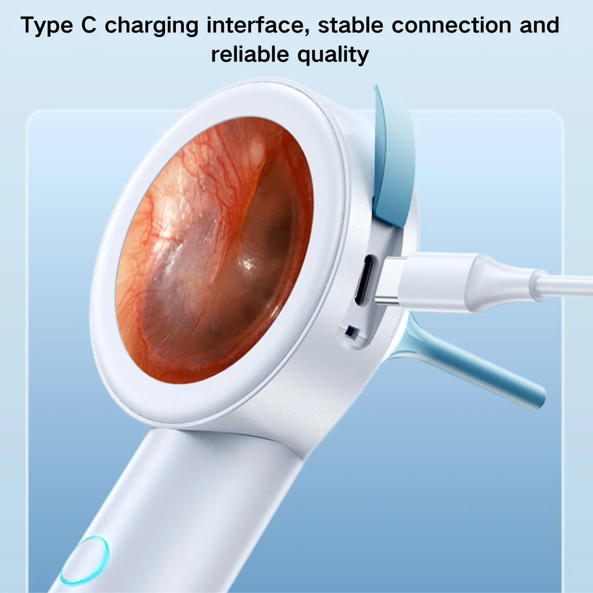 1.8’’ Screen Ear Camera Instant On/Record, Home & Pet Otoscope for Kids/Adults/Dogs/Cats, HD Visual Ear Cleaner