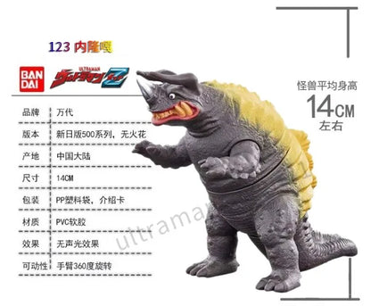 Bandai Ultraman Ultra Monsters Soft Vinyl Figure Tokusatsu Character Assorted Model Collection Desktop Ornament Hobby Present