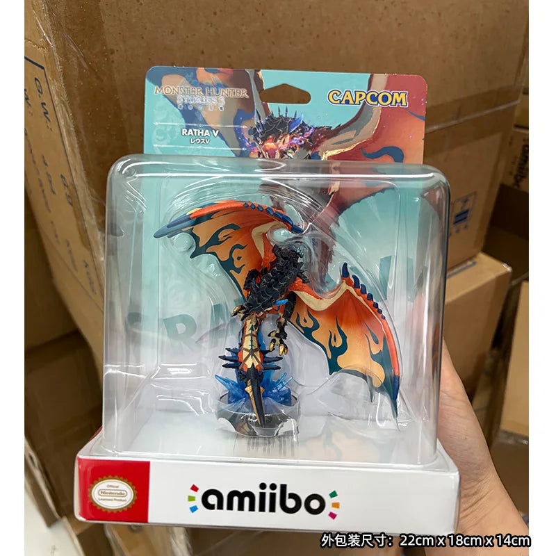 ARTSWIFT Amiibo Monster Hunter Stories 3: Twisted Reflection Ratha V Ratha Rudy Asian Version Region Free For NS Oririginal