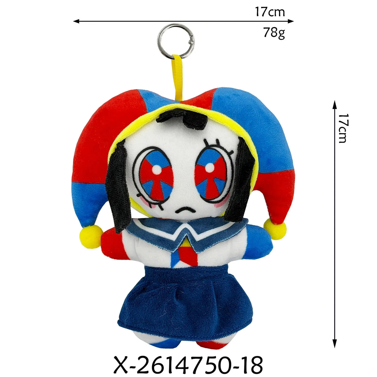 New Styles The Amazing Digital Circus Pomni Jax Plush Toy Anime Cute Theater Rabbit Doll Cartoon Clown Christmas Kids Gifts