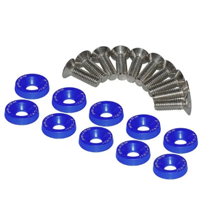 Car Motorcycle Modification Colored Screw Washer DIY Personalized Screw Washers Fasteners Concave Screws Protective Plate Washer