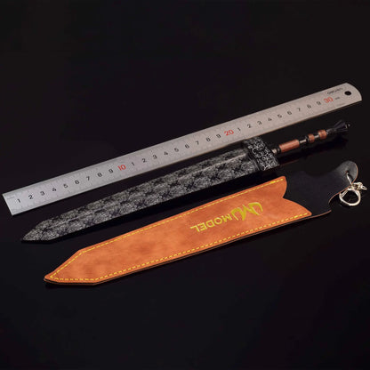 Mini Dark Moon Sword Keychain ER Game Peripherals Ranni Hand of Malenia Moonveil Sword Model Key Ring llavero Gift Toys