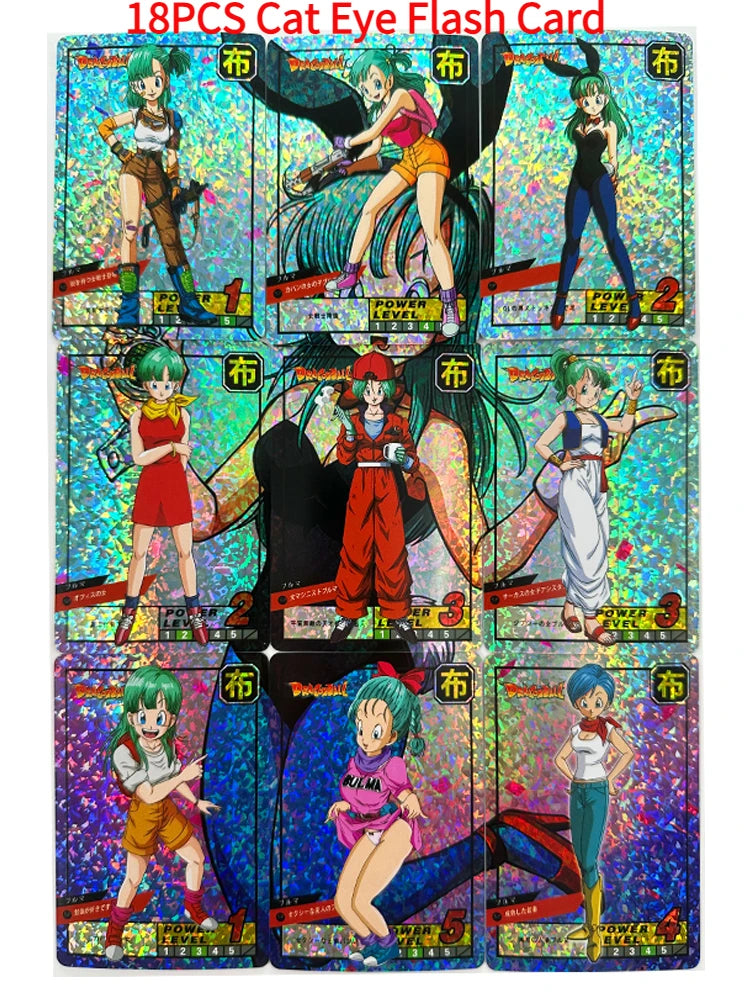 Ultra Instinct Goku Bulma 9in1 Game Collection Cards