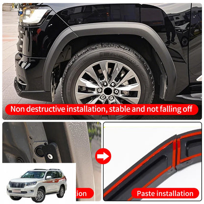 For Toyota Land Cruiser 300 2022 2023 2024 2025 Lc300 Wheel Eyebrow Wheel Flare Exterior Decoration Upgrade Accessories Body Kit