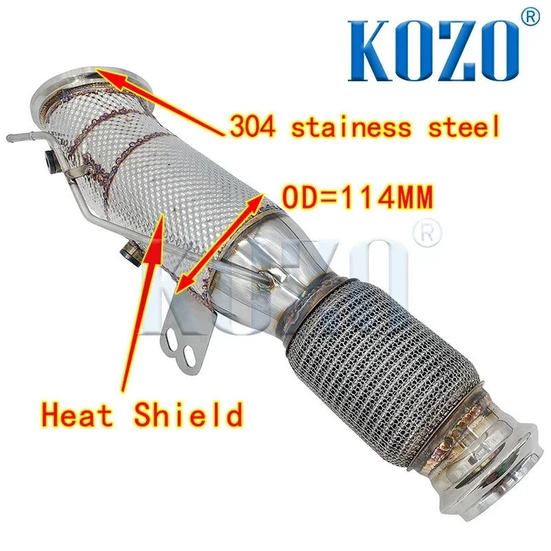 Turbo Downpipe Pipe for Toyota Supra A90 3.0T B58 Engine 2019+