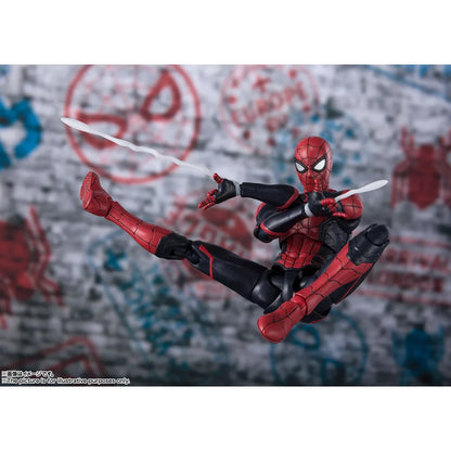 Marvel SHF Avengers Hero Spiderman Far From Home PVC Action Figure Model Doll Toys For Children Collectible Gift Toy 14cm