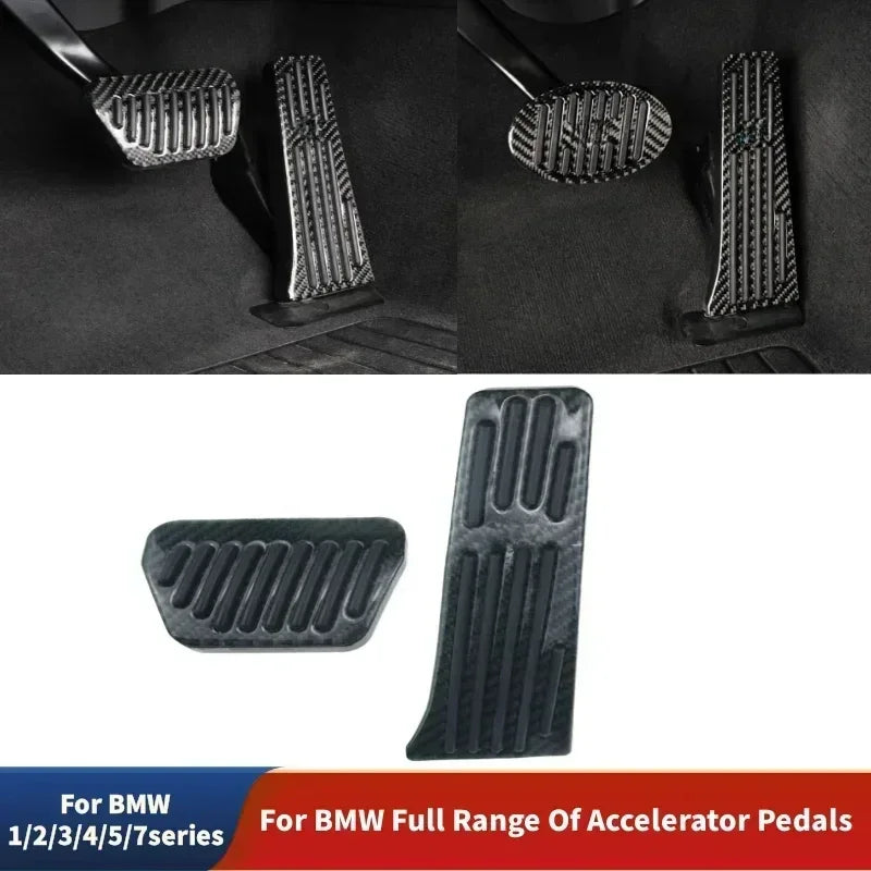 For Brake Accelerator Fuel Car Pedals for B-M-W 1 2 3 4 5 7 X6 Series M3 M4 E87 E90 F20 F21 F30 F32 F36 Foot Rest Brake Pedal