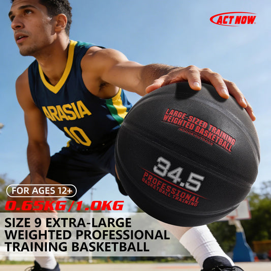 Size 9 Basketball,Weighted 1KG, Suitable For Both Indoor And Outdoor Training,Basketball For Men&Women, Wear-resistant&Non-Slip