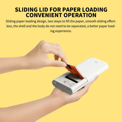 Original Portable MIJIA Pocket Photo Printer Wireless Bluetooth Thermal Print AR Video Mijia ZINK Self-adhesive Color CN