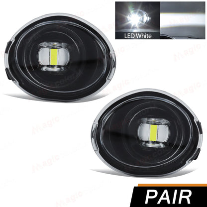 For BMW E39 M5 2001 2002 2003 E46 3 Series M3 2002 2003 2004 2005 2006 Fog Lights Headlight Front Driving Lamp Halogen LED Bulbs