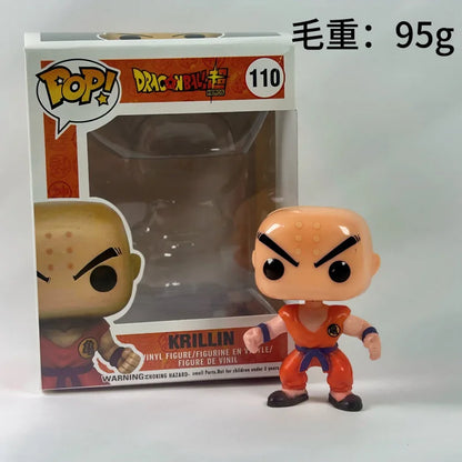 8 Styles Dragon Ball Funko POP Figures Goku Black Rose Piccolo Trunks Collectible Anime Desktop Decor Gift