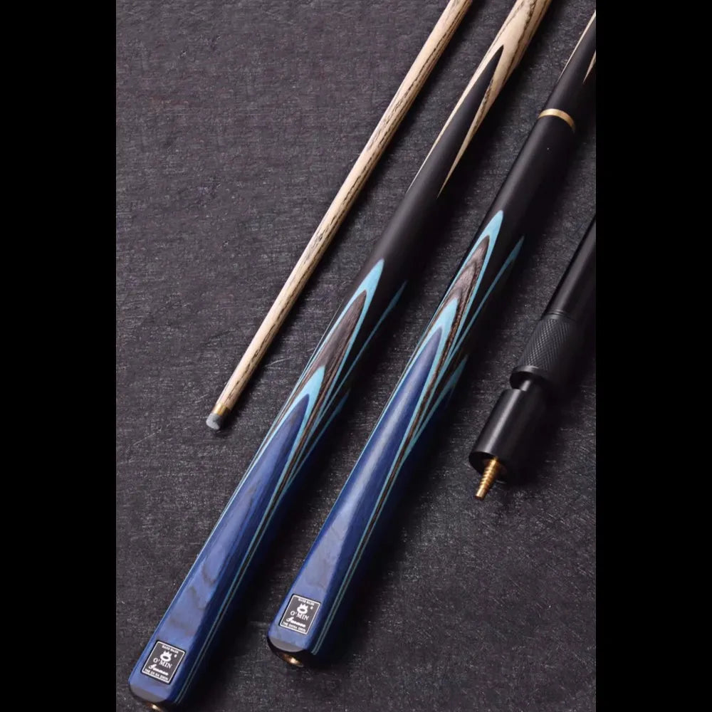 OMIN 57" New Style Gunman White Ash Snooker Billiard Pool Cue Stick 9.5mm/10mm Set