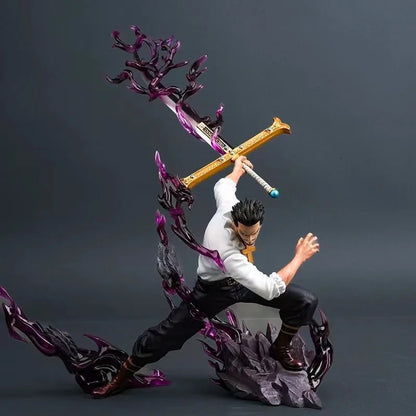 30cm/11.81inch One Piece Dracule Mihawk Figure One Piece Anime Figures Pvc Statue Desktop Ornament Collectible Model Toys Gifts