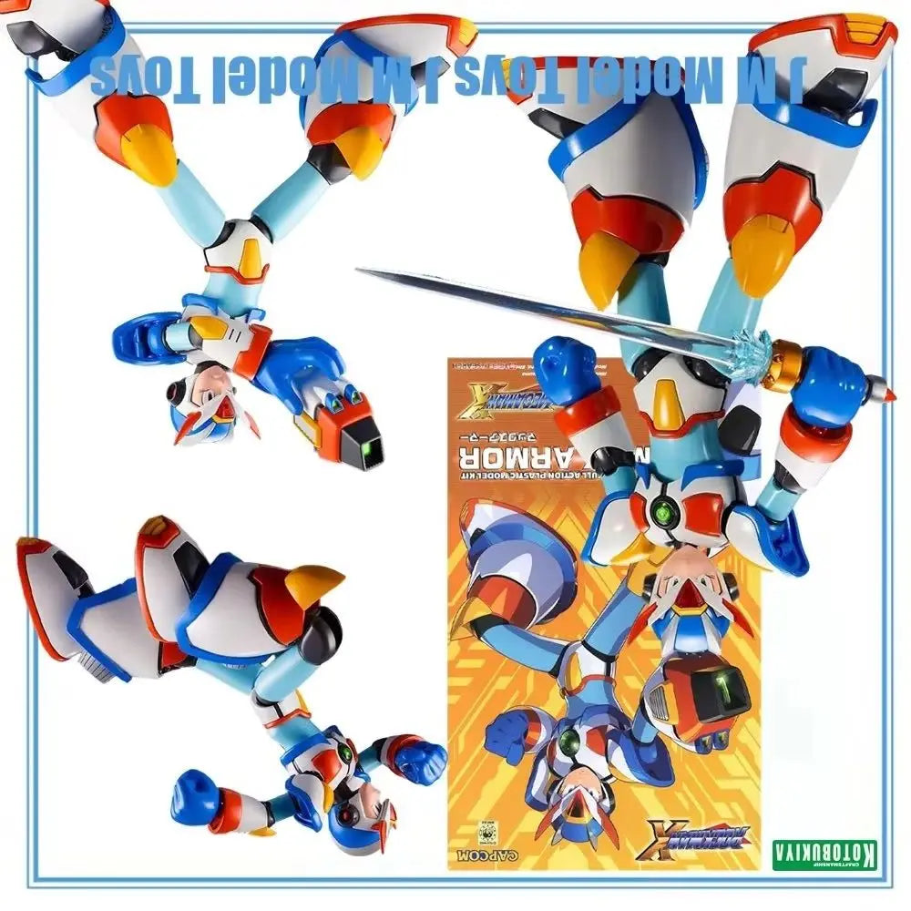 【JM】100% Original in Stock Kotobukiya Model Kits Rockman X3 X Max Armor  Action Figure Collection Series Garage Kit
