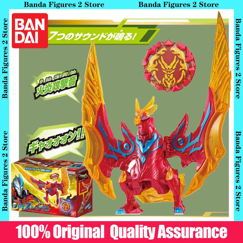 100% Original Box Bandai DX Faidran Fire Dragon Monster Ultraman Blazar Collectible Model Toys In Stock
