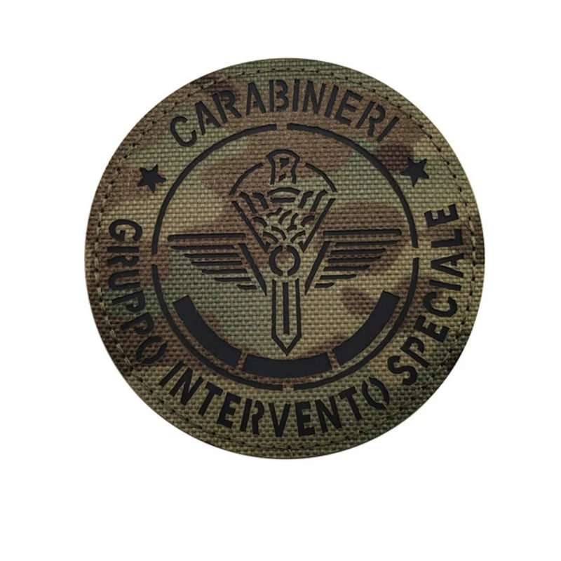 Italy Infrared IR Reflective Patch Italian Italia Sicily Sardinia Sicilia Flag Applique Badge Tactical Armband ITA GIS