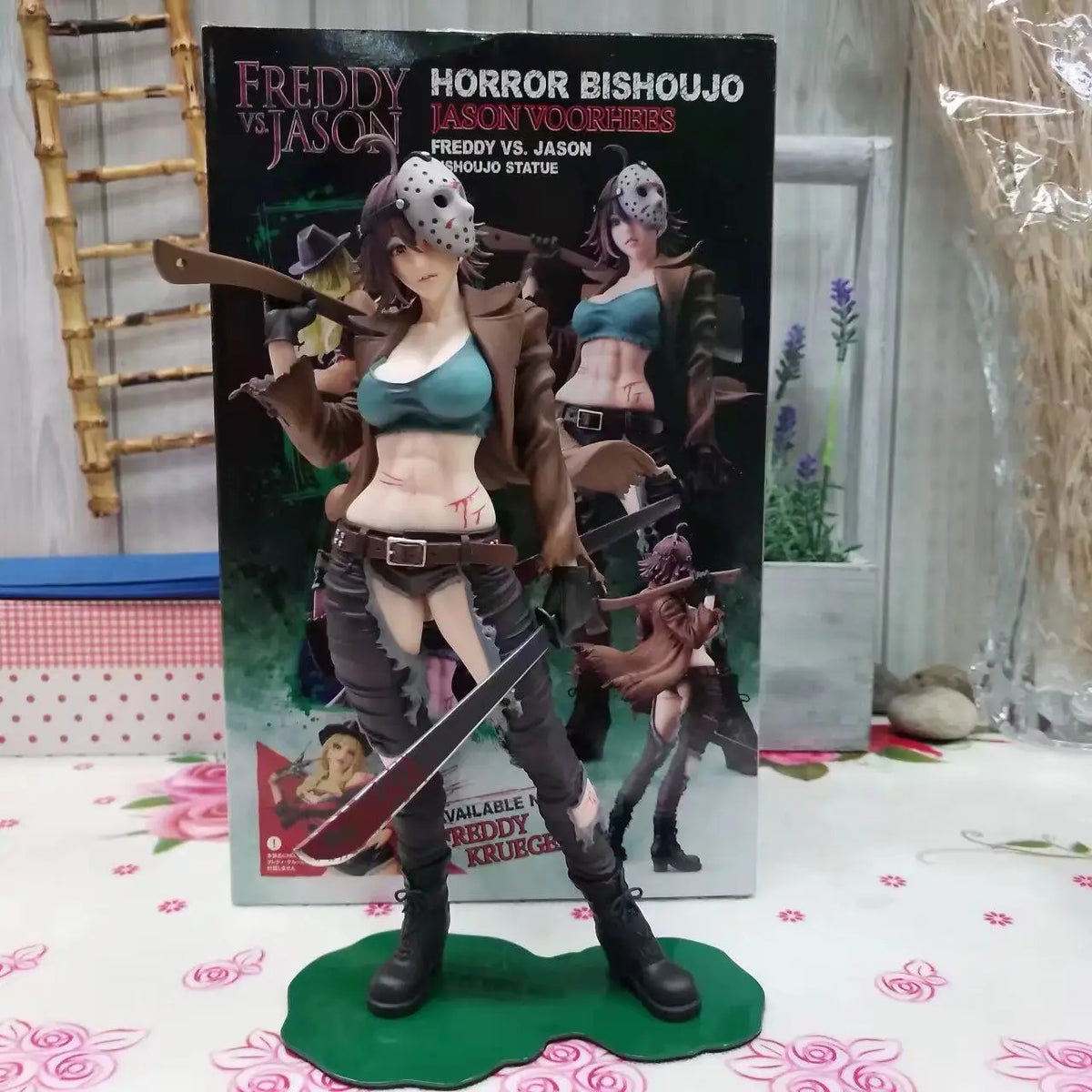 A Nightmare On Elm Street Female Krueger‌ Jason Voorhees‌ Michael Myers‌ Friday The 13th Anime Figures Holidays Gift