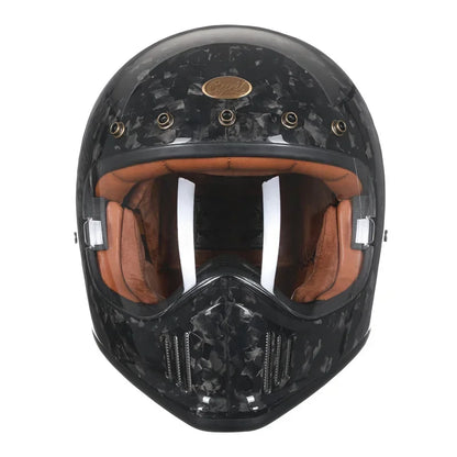 Full Face Motorcycle Helmet Lightweight Carbon Fiber Helmet Racing for Men Women DOT Ece-R22/05 Approved CYRIL FF380