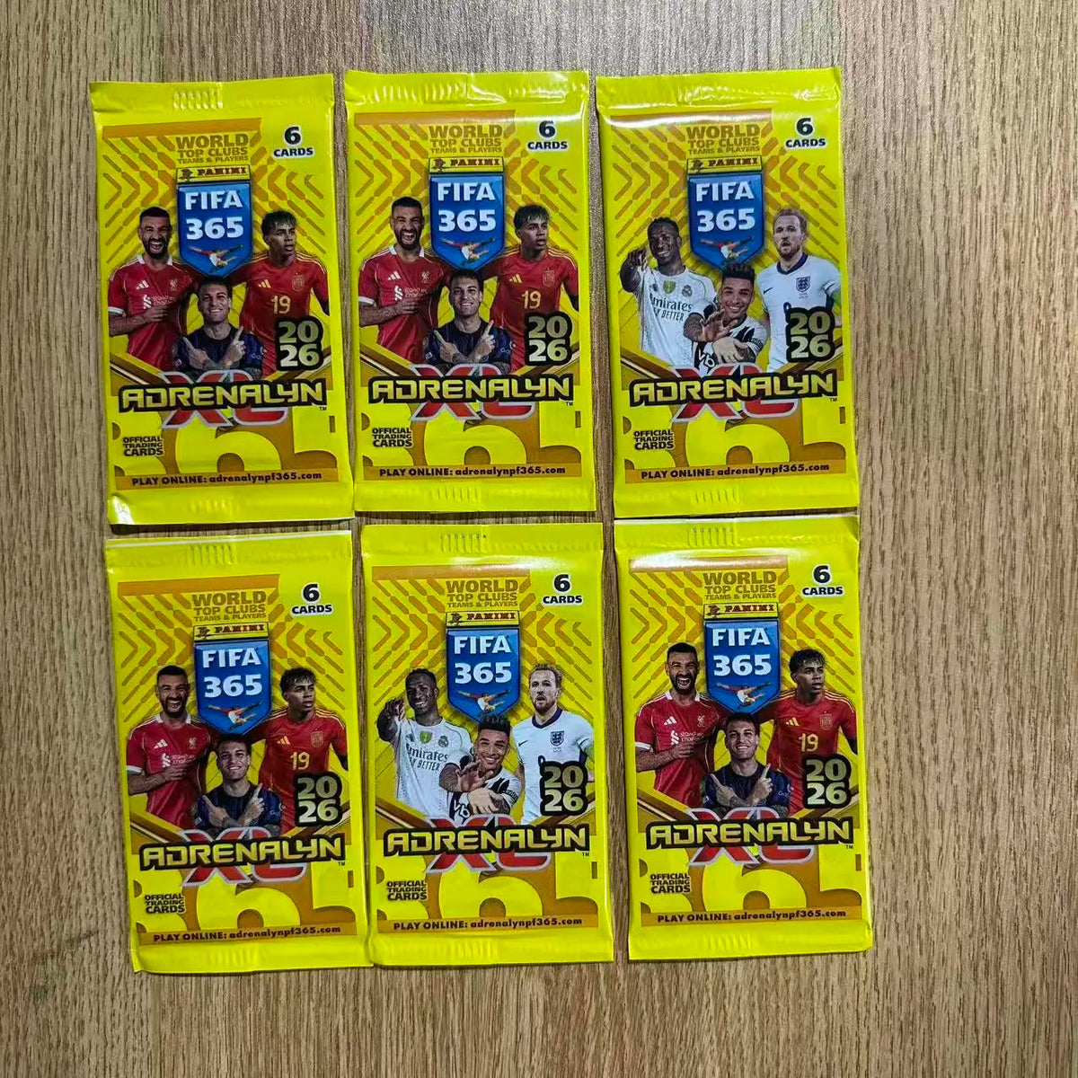 2026 Season Panini FIFA 365 Adrenalyn XL WORLD TOP CLUBS TEAMS PLAYERS Trading Collection Card Fan Gift