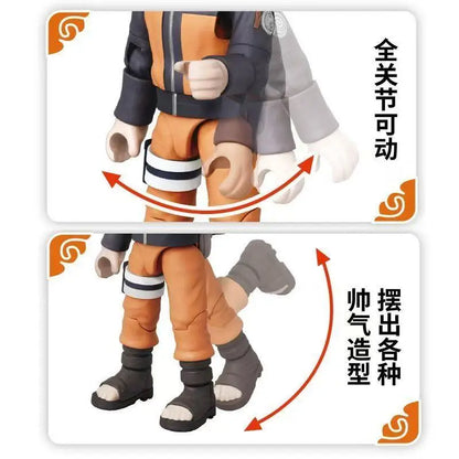 New Original NARUTO Building Blocks Toys Cartoon Anime DIY Assembled Figure Uzumaki Shippuden Action Model Toys Children Gifts