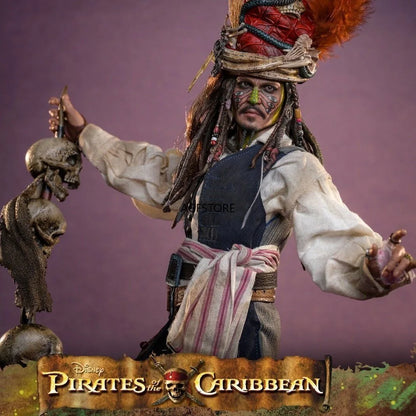 In Stock Hot Toys 1/6 Pelegostos Chief Jack Sparrow DX48 Pirates of The Caribbean Collectible Action Figure Model Toy Gift
