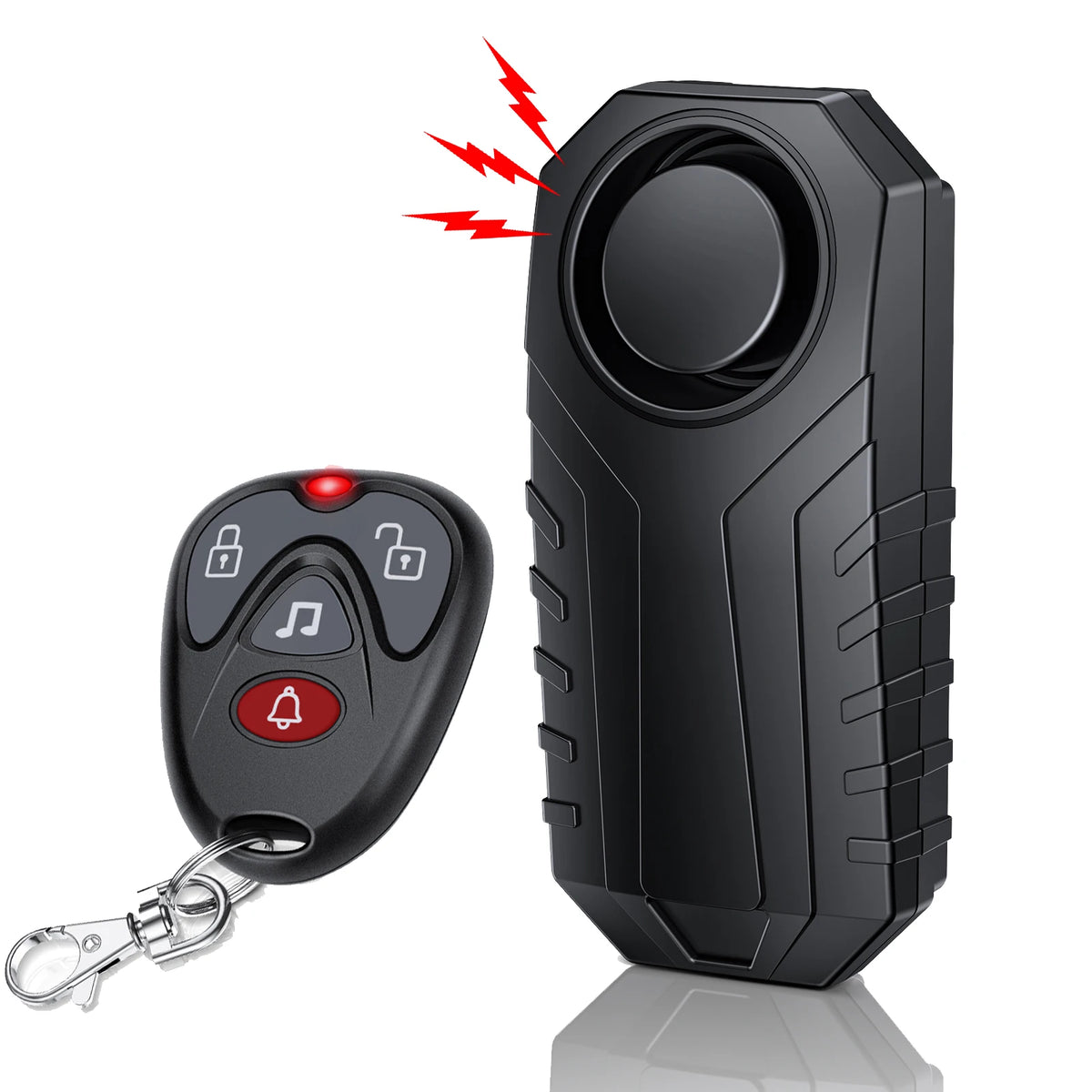 Extractme 120dB Wireless Car Alarm Automobile Protection System Device 3-Levels Sensitivity Vehicle Alarm System Car Accessories