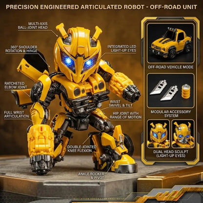 In Stock MachineCat-Toys MCT-01 Off-Road Pioneer Scout Transformation Q Version Movable Figure Model Toys Gift For Boys