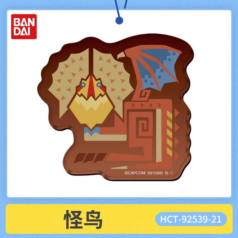 In Stock New Monster Hunter Refrigerator Magnet Fridge Decoration Collectible Creative Model Toys Anime Periphery Friend Gift