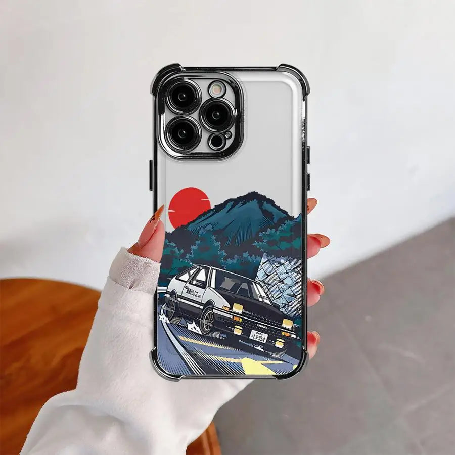 Phone Cover Case for Apple iPhone 17 Pro Max 15 12 Plus 14 Air 11 13 16e 16 Pro Anime I-Initial D