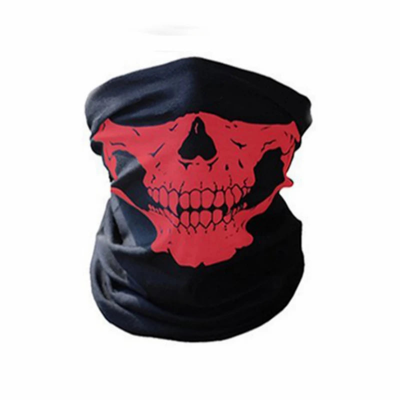 Multi-functional eight Color Skull Bandana Helmet Camping Halloween Neck Face Mask Paintball Ski Sport Headband Hiking Scarves