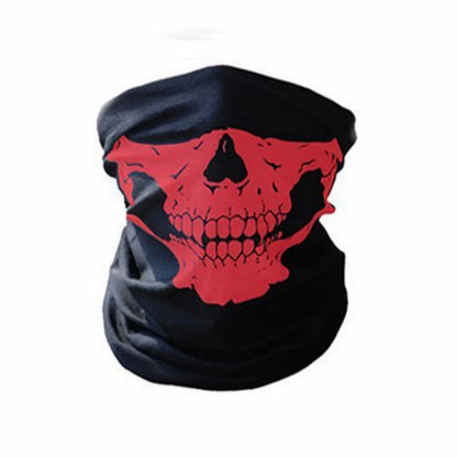 Multi-functional eight Color Skull Bandana Helmet Camping Halloween Neck Face Mask Paintball Ski Sport Headband Hiking Scarves