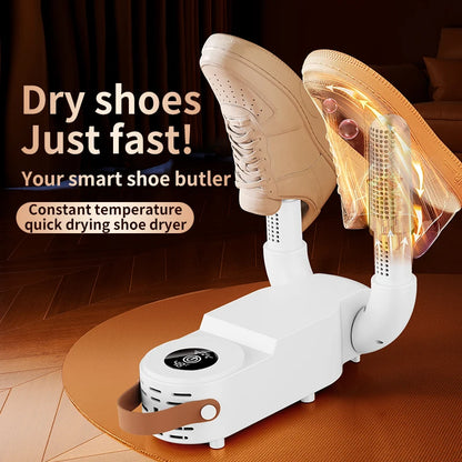 New Electric Shoe Dryer Sterilizing Dehumidifying Shoe Rack Heater Dehumidifying Device Quick Drying Shoe Dryer Shoe Warming