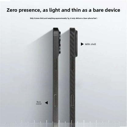 Business 1500D Carbon Fiber Lines TPU Phone Case for IPhone 18 Pro Max AIR 17 E Luxury Ultra-Thin Rugged Protect Cover Shell