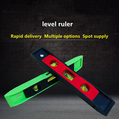Magnetic Level Ruler 3 Bubble Measuring Household Level Tool