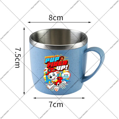 Paw Patrol Portable Stainless Steel Coffee Mug Chase Skye Cartoon Anime Pattern Printed Water Cup Household Couples Milk Cups