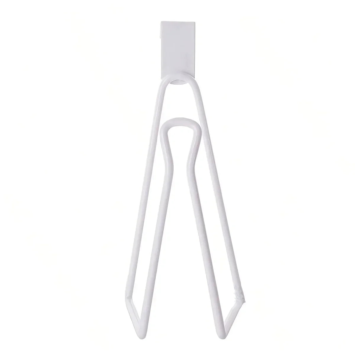 Toilet Paper Holder - Easy Install Wall Mount Bathroom Tissue Roll Hanger with Painted Finish Space Saving No-Drill Design