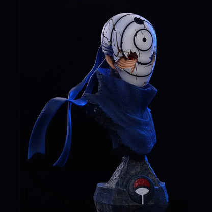 Naruto Action Figure Each Character Bust Portraits Sasuke Kakashi Itachi Model Statue Toys Desktop Ornament Decoration