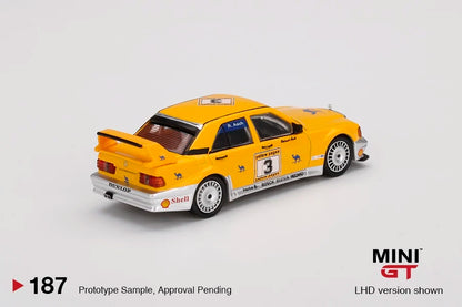 1:64 190E 2.5-16 Evolution II #3 #187 #196 #197 alloy die-cast simulation car model, adult ornaments,boys' toys,children's gifts