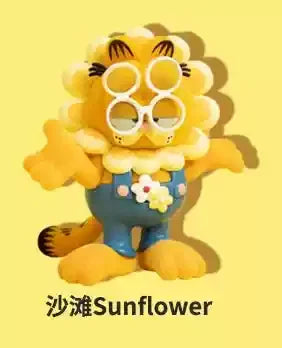 Hot Genuine Garfield Perfect Holiday Series Blind Box Trendy Toy Action Figures Kawaii Mystery Box Decorations Cute Girls' Gifts