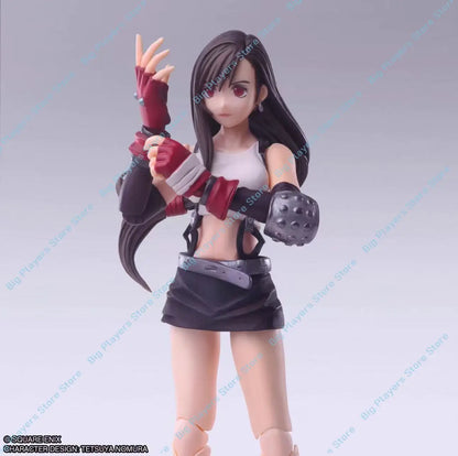 In Stock SQUARE ENIX Final Fantasy VII BRING ARTS Action Figures Cloud & Tifa