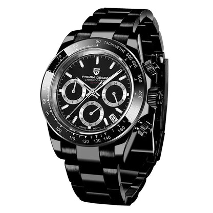 PAGANI DESIGN Luxury Chronograph Stop Watch for Men Sapphire MIYOTA VK63 Sport Waterproof Quartz Men's Wristwatches Reloj Hombre