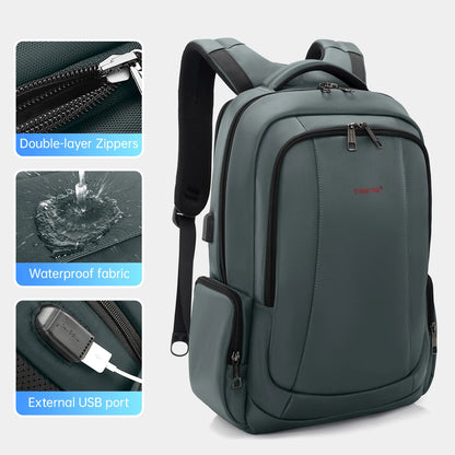 Tigernu Travel Backpacks Vacuum Backpack 14 15.6 17.3inch Laptop Backpack For School Backpack Men Schoolbag Compression Backpack