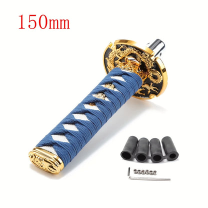 Universal Car Katana Gear Lever Knob Gear Shift Knob - JDM Racing Style Aluminum Alloy Shifter for Manual Transmission