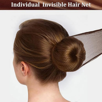 Rubber Band Hair Ties, Invisible Hair Nets Set, U-shaped Clips, Straight Clips, Boxed Rubber Bands, Hair Rings