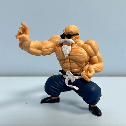 10cm Dragon Ball Master Roshi Figure Kame Sennin Figurine PVC Action Figures Collection Model Decoration Toys Birthday Gift