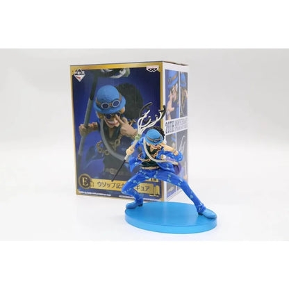 20th Anniversary One Piece Anime Figure Blue Ver.Luffy Zoro Chopper Sanji Robin Franky Usopp Nami Brook Action Figure Model Toy