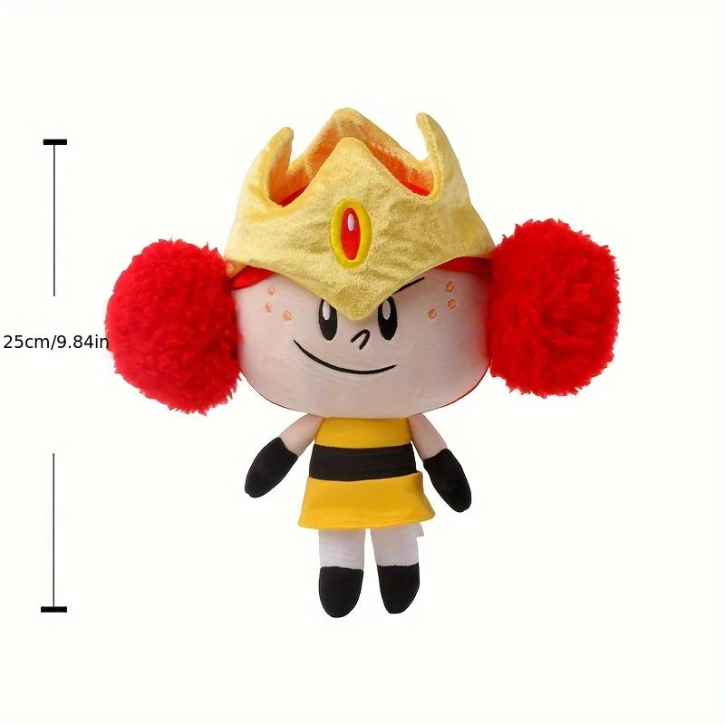Collectible 25cm Plush Toys of The Powerpuff Girls Movie Villain Characters - Princess Morbucks and Mojo Jojo