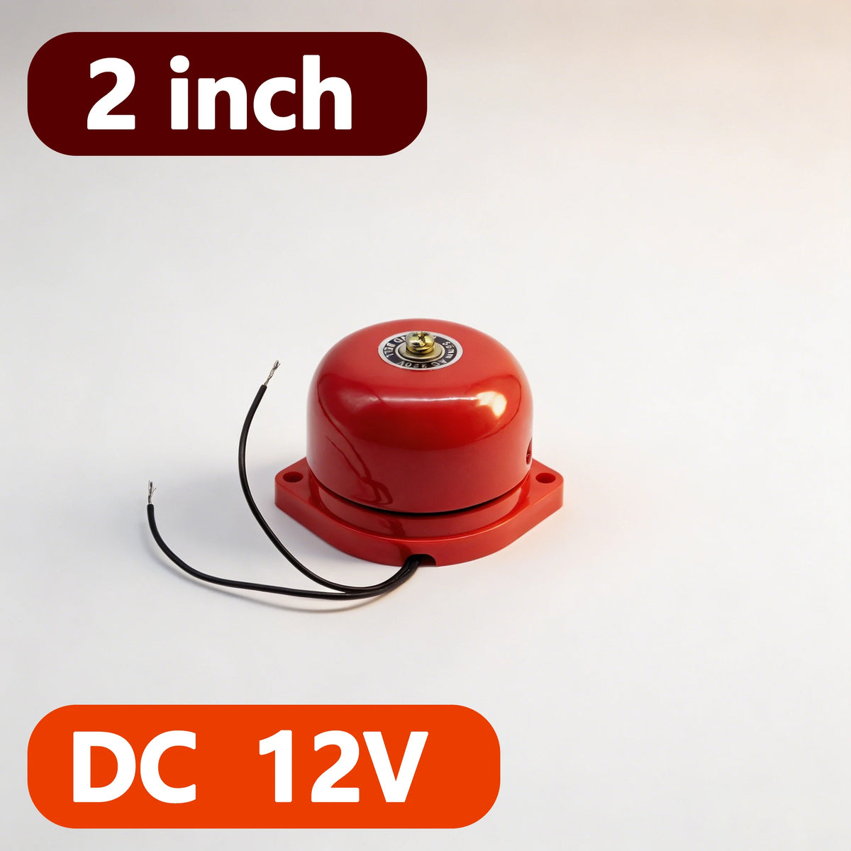 2/3/4/6 Inch Internal Strike Electric Bell AC110/220V DC12/24V High Decibel Loud Sound Alarm Doorbell School Factory Household